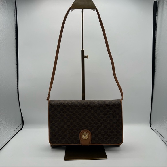 Celine Monogram Coated Canvas Crossbody - Picture 12 of 12